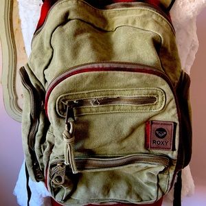 Roxy Canvas Backpack 🎒